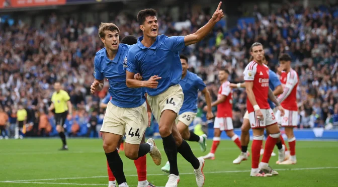 Kekalahan Arsenal dari Brighton 3-0, Pertanda Krisis?